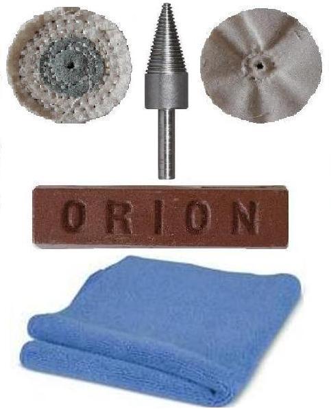 Soft metal Polishing Kit 2" x 1 Section With Tripoli Compound