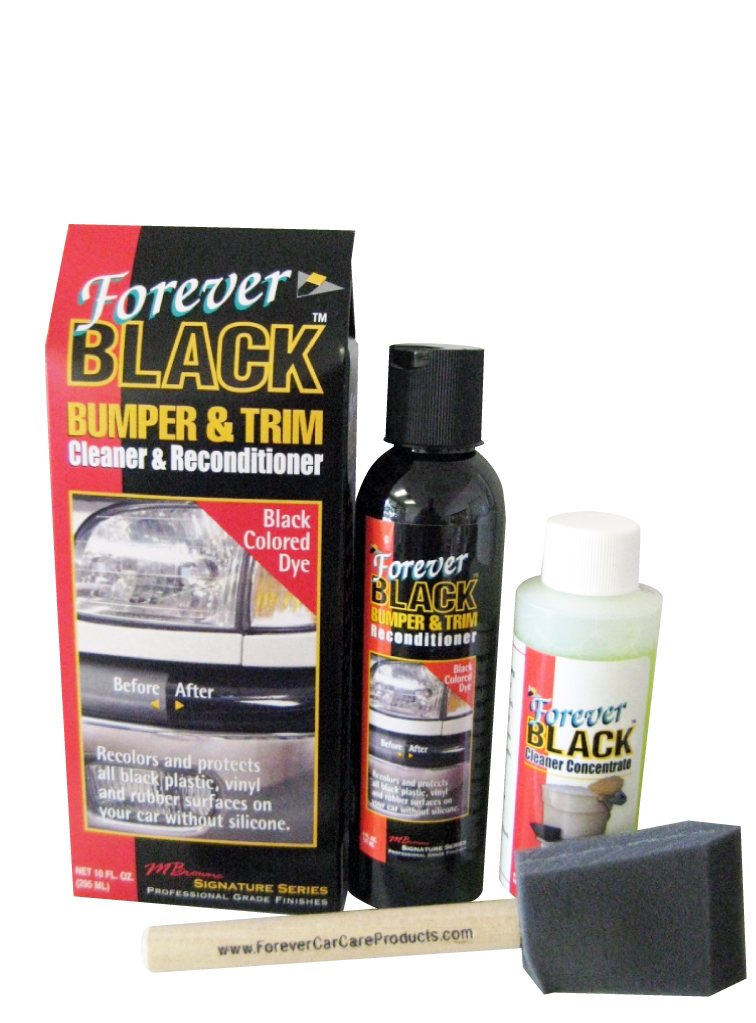 Forever Black Bumper & Trim Protection Kit - Car Plastic Care Products