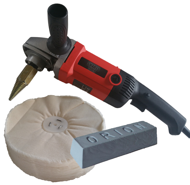 Variable Speed Polisher With Spindle & Combo