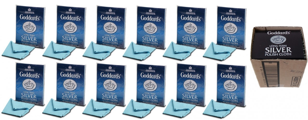 Goddards Long Term Silver Cloth 12 Pack Carton.