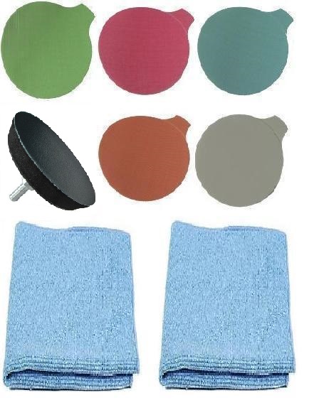 Glass Scratch Repair Polishing Kit 75mm 3 inch 8pce