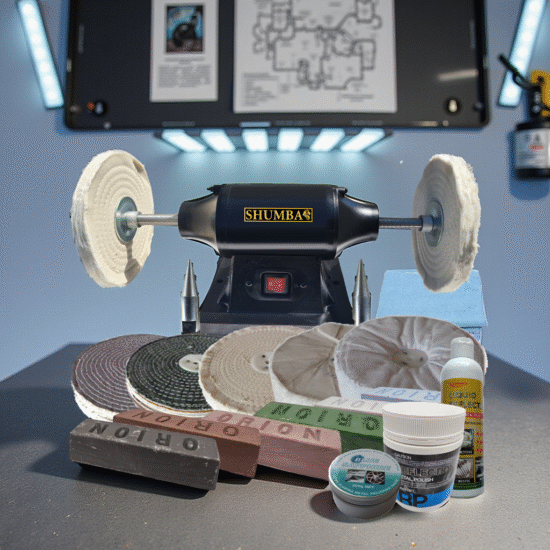 Polisher Grinder Multi Purpose 200mm Kit 18pce