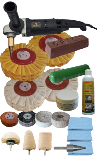 178mm Airflow alloy polisher 1 2 section