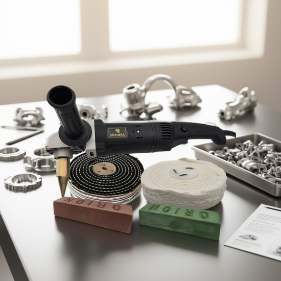 Brass Copper Alloy 150mm With Polisher