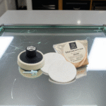 Glass Polishing Kit 75mm BPad Velcro 100gm Cerium