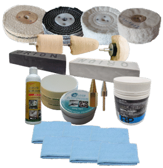 Motorcycle Frame & Swinging Arm Polishing Kit