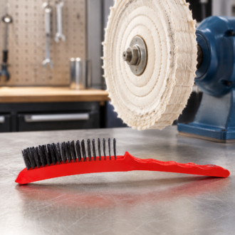 Polishing wheel wire brush