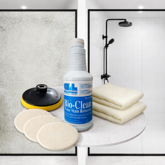 Shower Screen Kit 125mm M14 backing pad