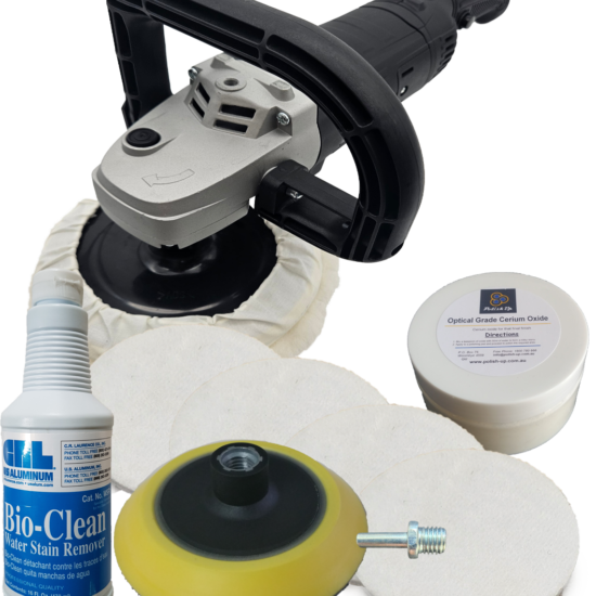 Showerscreen Limescale Kit 125mm 250gm Cerium1