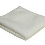 White Microfibre Polishing Cloth