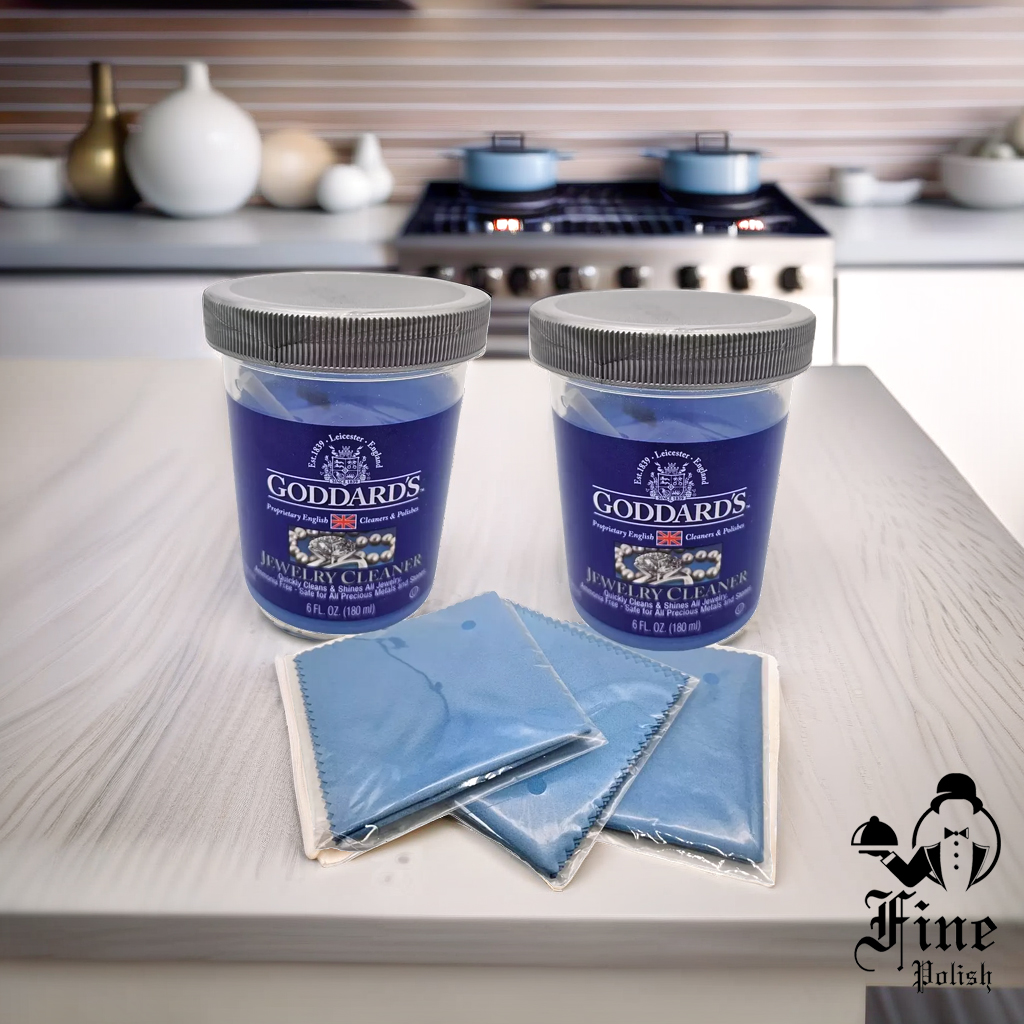 2 Goddards Jewellery Cleaner Care Kits With Free Cloth Set Polishup