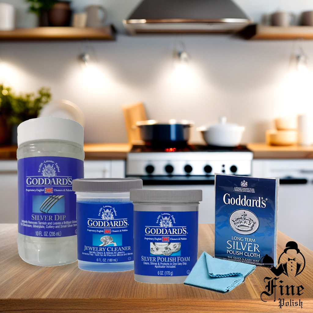 Goddards Dip Foam Jewellery Care and Silver Cloth Polishup