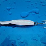 Silver Twisty Metal Lure 40g Chrome