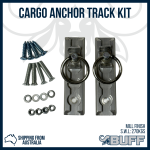 Cargo Anchor Track Kit Small, 2 x 120.5mm Tracks