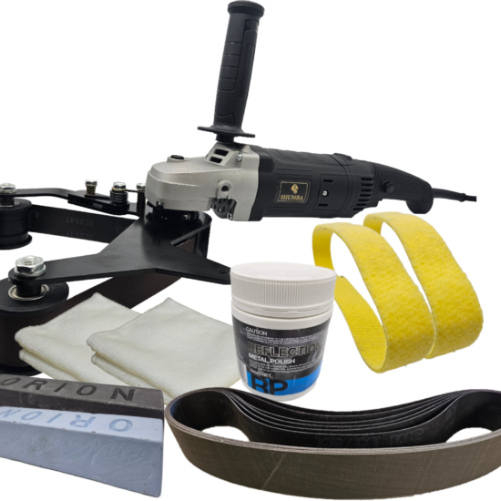 Shumba Pipe Sander Polisher Trizact Kit