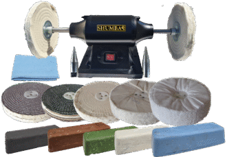 550 Watt Allot Steel Polishing Kit