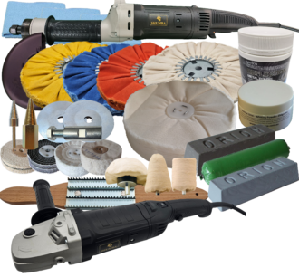 250mm Truck Airflow Metal Polishing Kit With Two Polishers