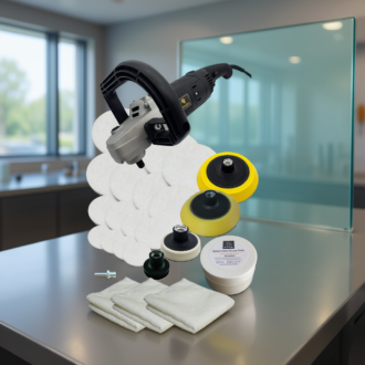 Multi padglass polishing kit