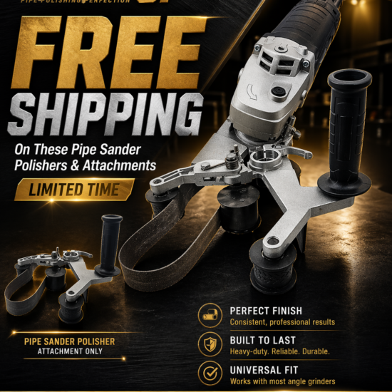 Free Shipping Pipe Sanders 1
