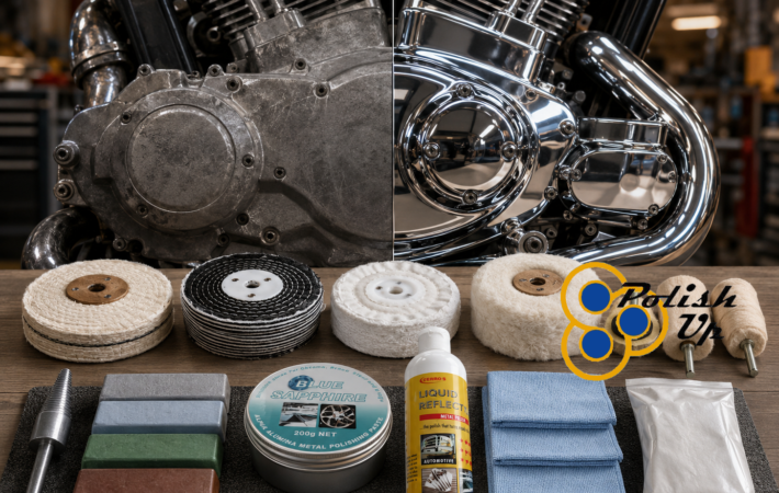 Motorcycle polish kits