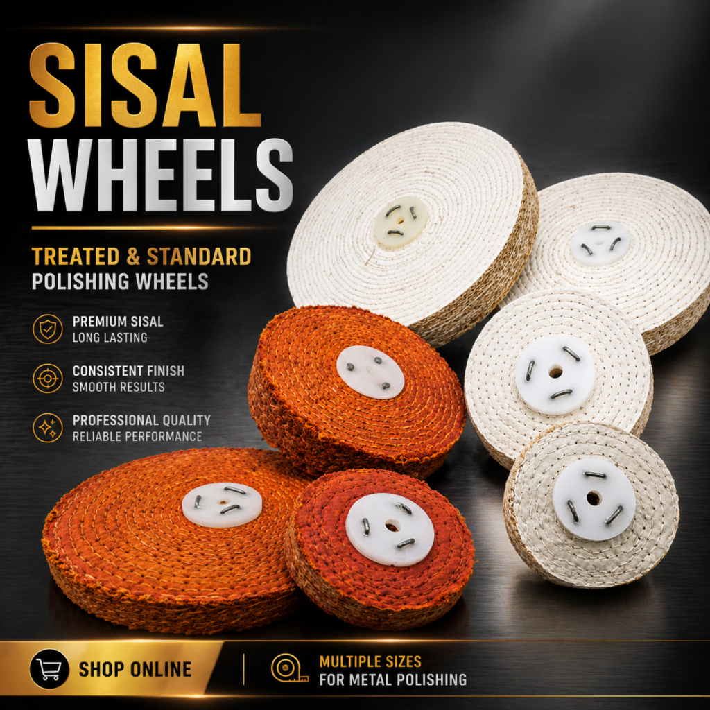 Sisal Polishing wheels