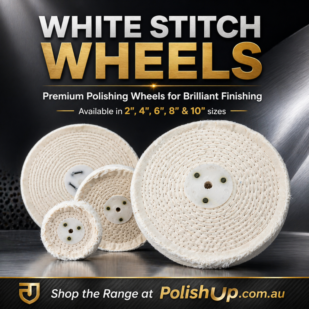 White stitched wheels White stitched wheels