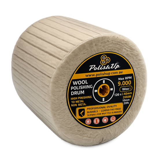 Wool flap drum 120 x 100 x 19