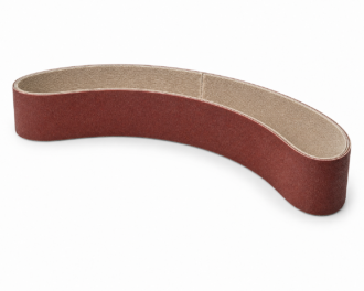 Individual aluminium oxide cloth-backed sanding belt 40 × 760mm