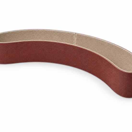 Individual aluminium oxide cloth-backed sanding belt 40 × 760mm