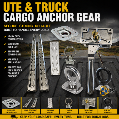 Ute Truck Cargo Anchor Gear