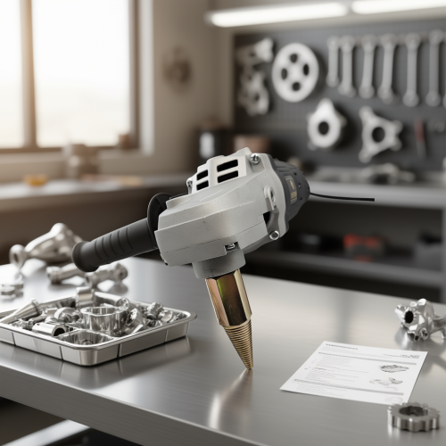 Variable Speed Polisher with spindle