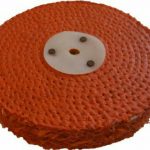 Treated Sisal Polishing Wheel 6 150mm x 2 Section 323931654583