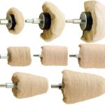 Drill Mounted Goblet Cylinder Dome Mop Kit 8pce 323931012214