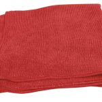 Red Microfibre Polishing Cloth 223685160164