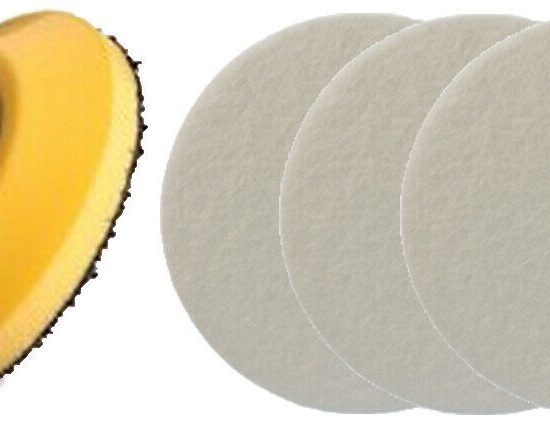 50mm backing Pad with Rayon Felt polishing pads 323931633565