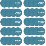 10 Pack 150mm Wet Dry Revcut Blue Abrasive hook and loop Pad Discs 163888099738