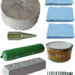 200mm Alloy Stainless Steel Maintenance Buffing Kit Wide Buff 163643394328