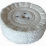 White Stitch Polishing Wheel 4 100mm x 2 Section 323931660528